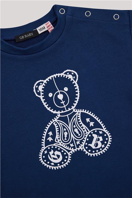 GB Baby Erkek Bebek Lacivert Sweatshirt