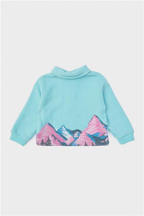 GB Baby Erkek Bebek Mavi Sweatshirt