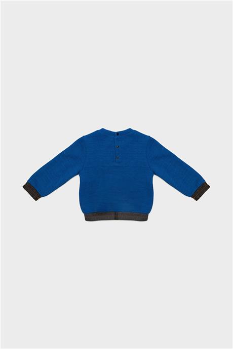 GB Baby Erkek Bebek Mavi Sweatshirt