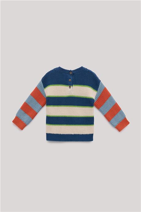 GB Baby Erkek Bebek Renkli Kazak