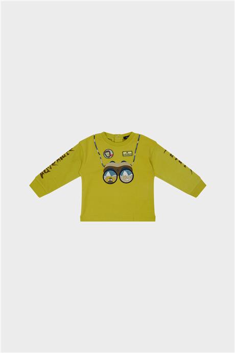 GB Baby Erkek Bebek Sarı Sweatshirt