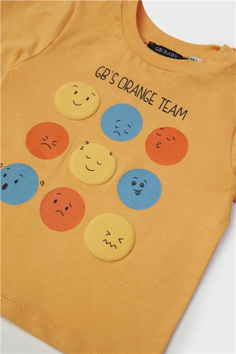 GB Baby Erkek Bebek Sarı T-Shirt