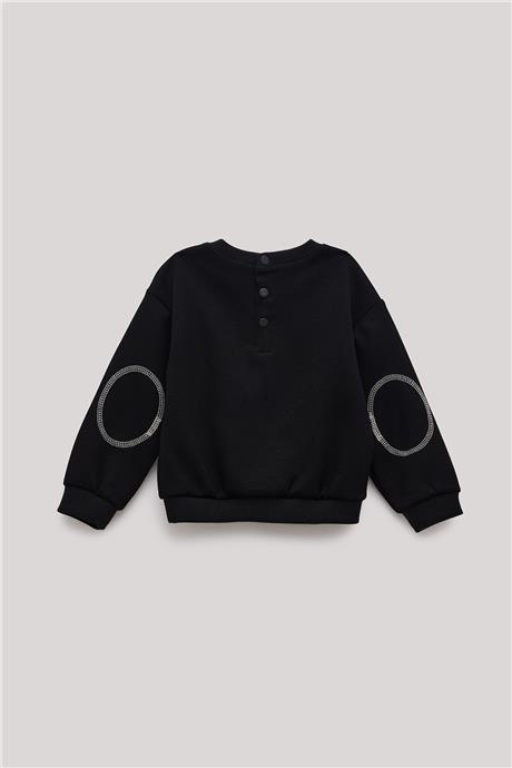 GB Baby Erkek Bebek Siyah Sweatshirt