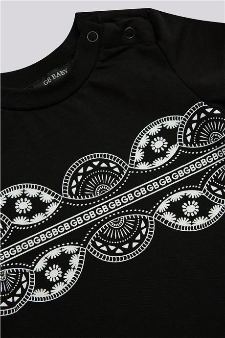 GB Baby Erkek Bebek Siyah TshirtGB Baby Erkek Bebek Siyah Tshirt