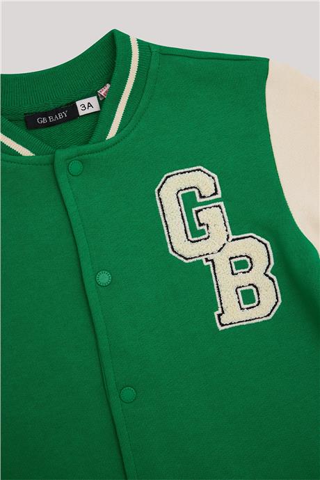 GB Baby Erkek Bebek Yeşil Eşofman Üstü