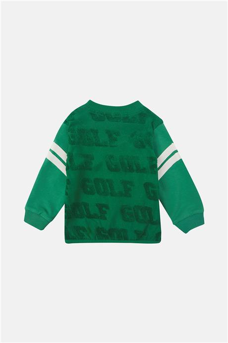 GB Baby Erkek Bebek Yeşil Eşofman Üstü