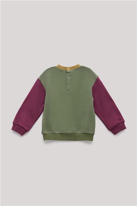 GB Baby Erkek Bebek Yeşil Sweatshirt
