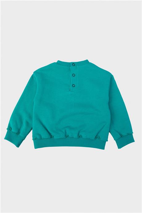GB Baby Erkek Bebek Yeşil Sweatshirt