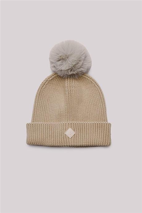 GB Baby Baby Girl Beige HatGB Baby Baby Girl Beige Hat