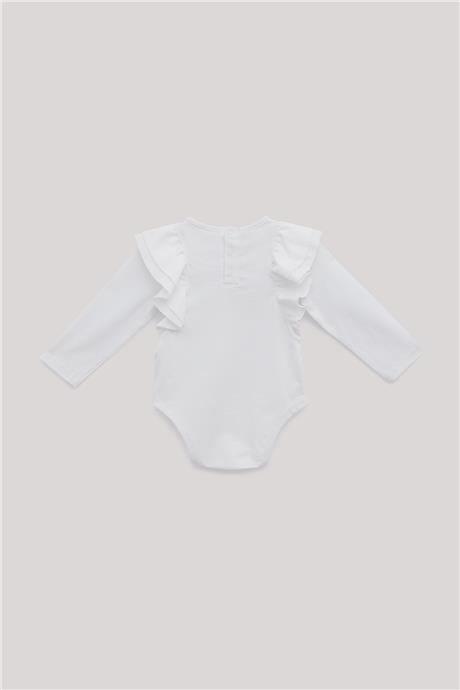GB Baby Kız Bebek Beyaz Body