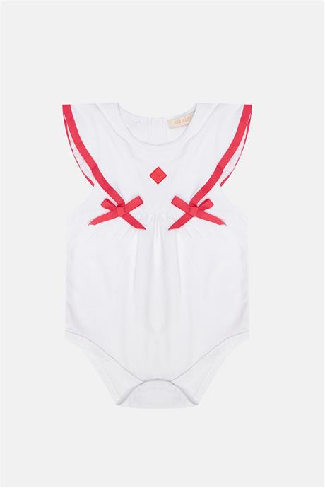 GB Baby Kız Bebek Beyaz Body
