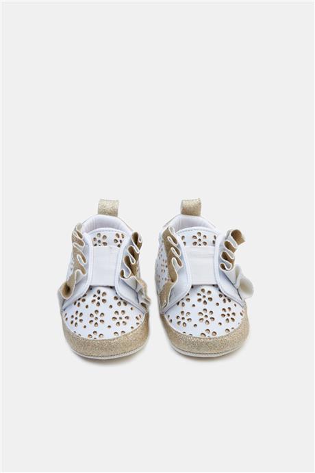 GB Baby Kız Bebek Beyaz Patik