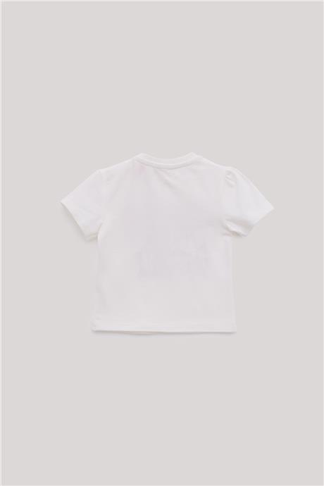 GB Baby Kız Bebek Beyaz T-Shirt