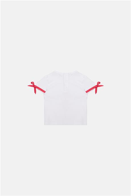 GB Baby Kız Bebek Beyaz Tshirt