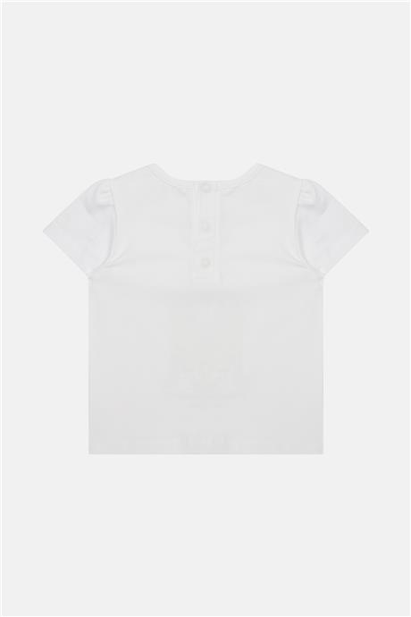 GB Baby Kız Bebek Beyaz Tshirt