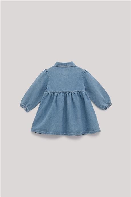 GB Baby Kız Bebek Denim Elbise