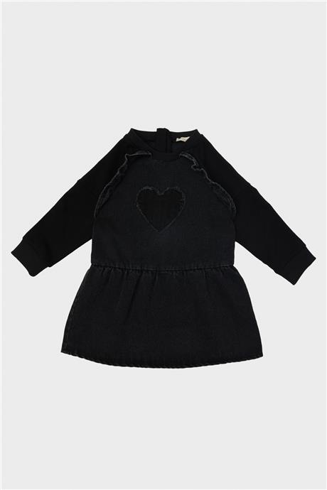GB Baby Kız Bebek Denim Elbise