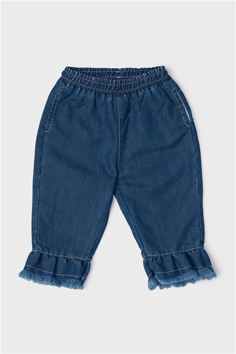 GB Baby Kız Bebek Denim Eşofman Altı