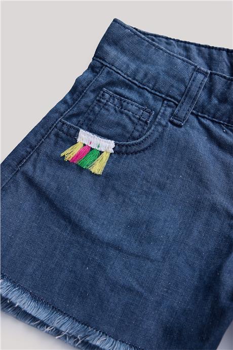 GB Baby Kız Bebek Denim Şort
