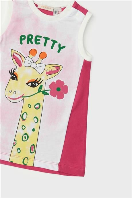GB Baby Kız Bebek Desenli Elbise