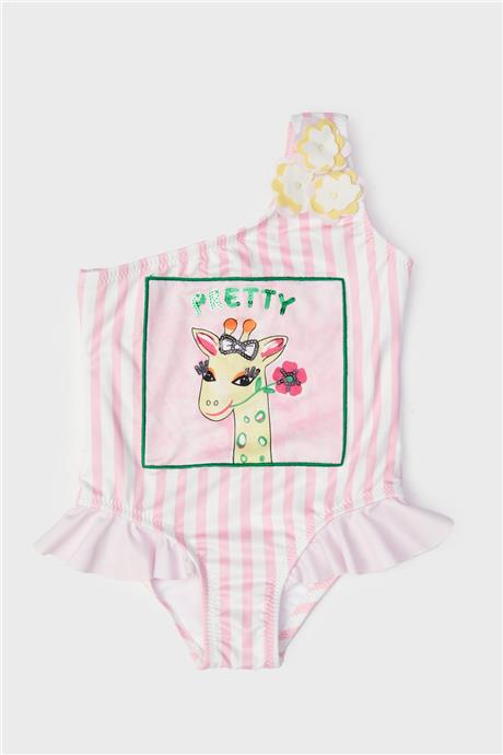 GB Baby Kız Bebek Desenli Mayo