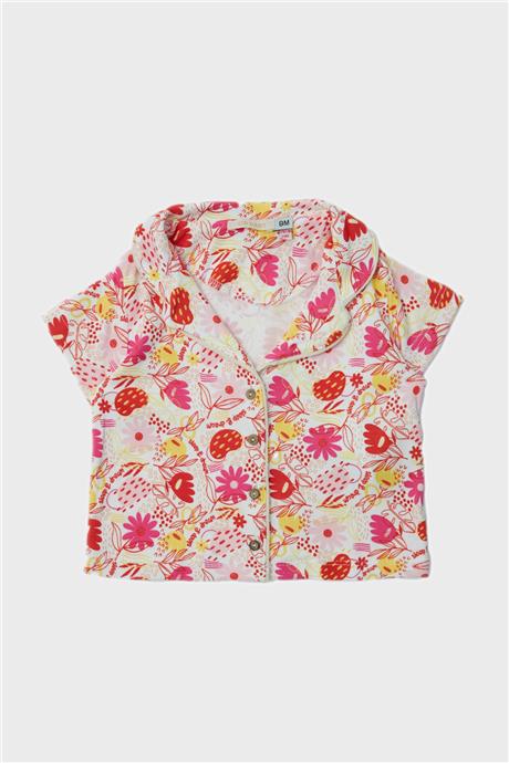 GB Baby Kız Bebek Desenli Pijama Takım