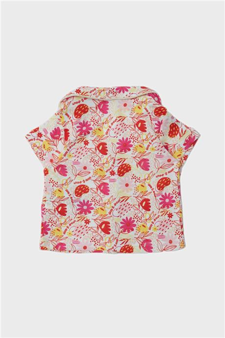 GB Baby Kız Bebek Desenli Pijama Takım
