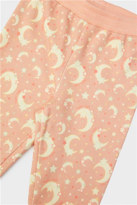 GB Baby Kız Bebek Desenli Pijama Takımı