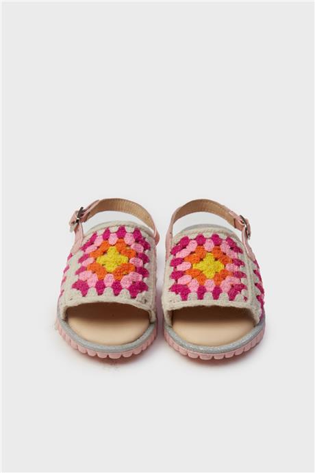 GB Baby Kız Bebek Desenli Sandalet