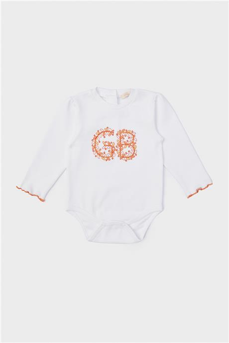 GB Baby Kız Bebek Ekru Body