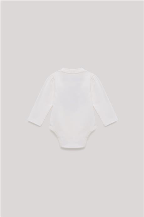 GB Baby Kız Bebek Ekru Body