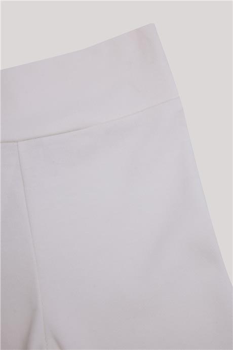 GB Baby Baby Girl Ecru Pants With Bootees 