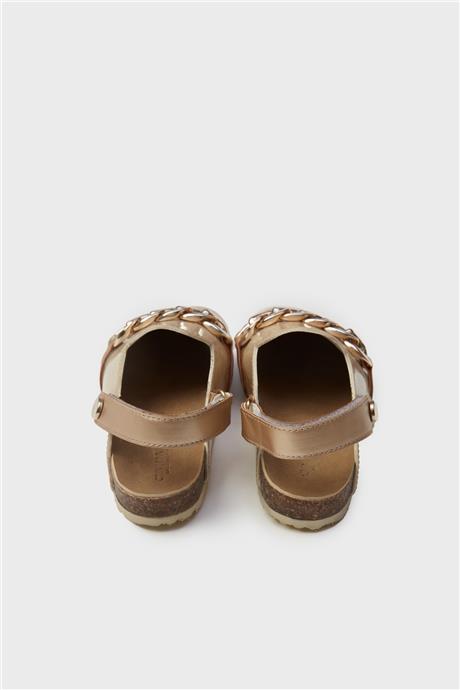 GB Baby Kız Bebek Gold Sandalet