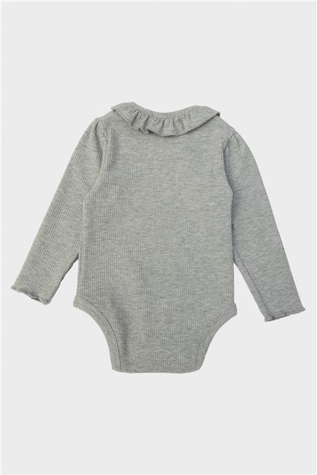 GB Baby Kız Bebek Gri Body