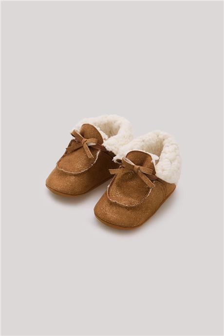 GB Baby Kız Bebek Kahverengi Patik