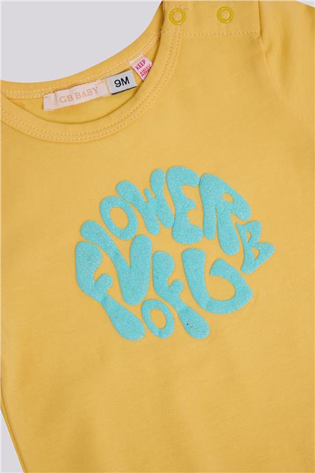 GB Baby Kız Bebek Oranj TshirtGB Baby Kız Bebek Oranj Tshirt