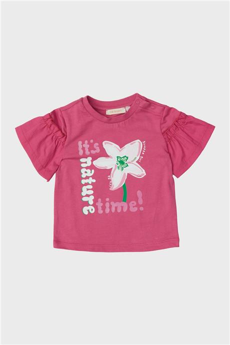 GB Baby Kız Bebek Pembe T-Shirt