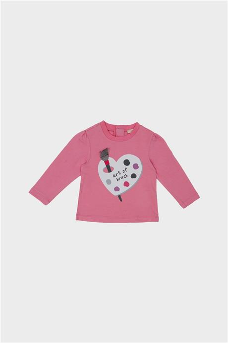 GB Baby Kız Bebek Pembe T-Shirt