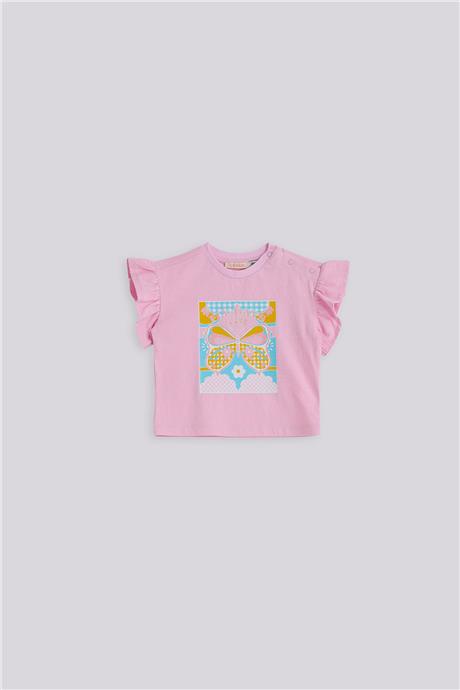 GB Baby Kız Bebek Pembe TshirtGB Baby Kız Bebek Pembe Tshirt
