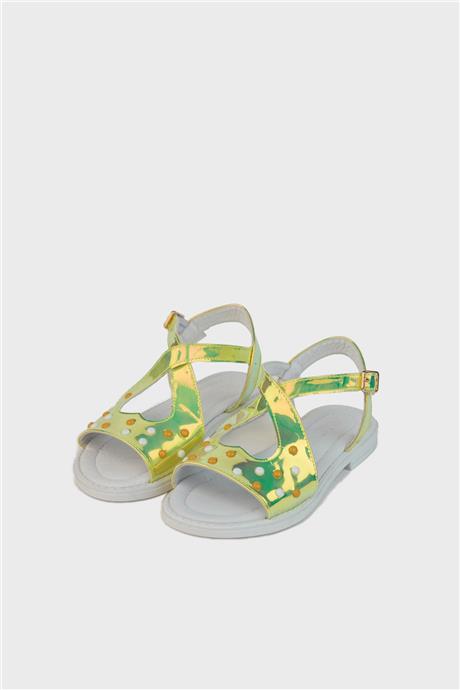 GB Baby Kız Bebek Renkli Sandalet