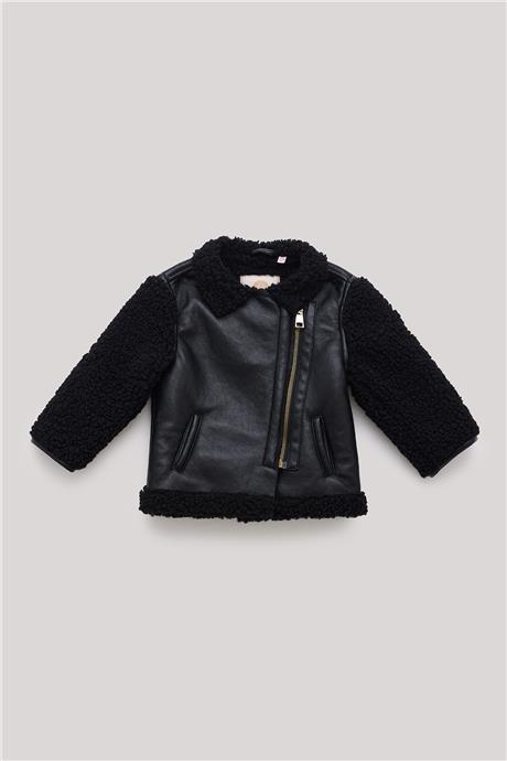 GB Baby Kız Bebek Siyah Ceket