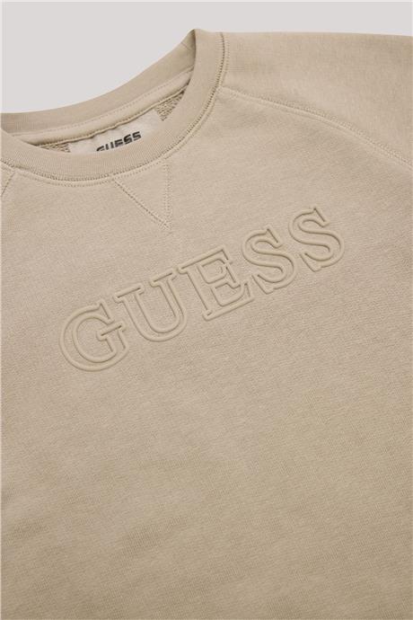 Guess Erkek Çocuk Bej Sweatshirt