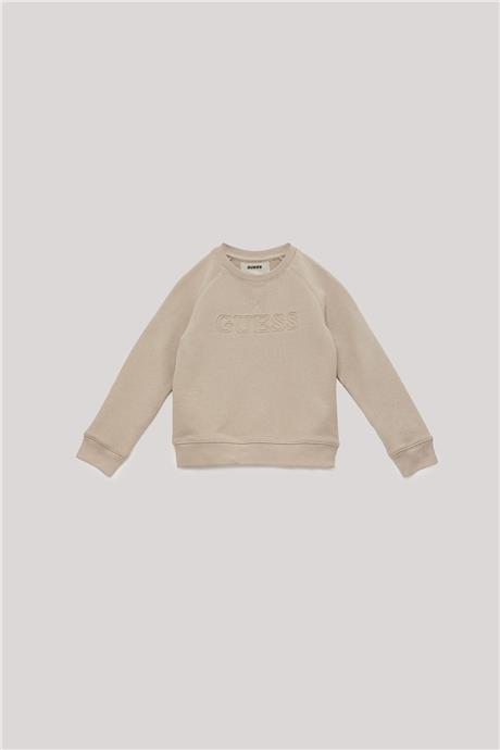 Guess Erkek Çocuk Bej Sweatshirt