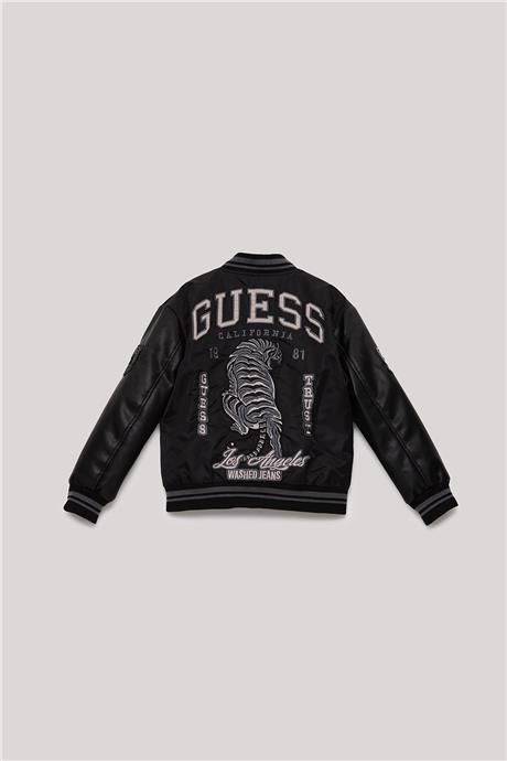Guess Erkek Çocuk Siyah Mont