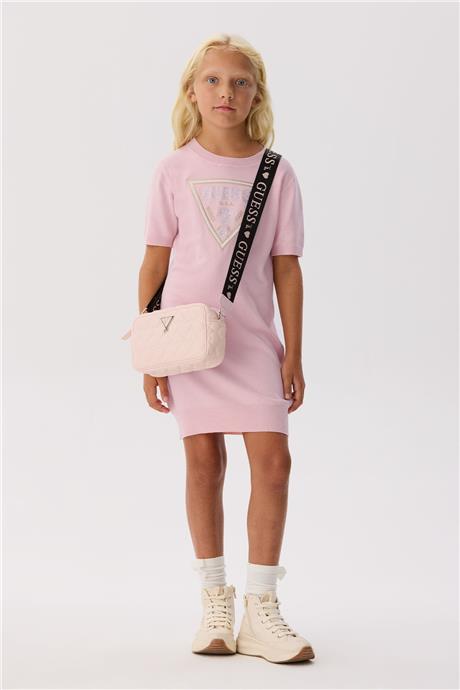 Guess Kız Çocuk Pembe Elbise