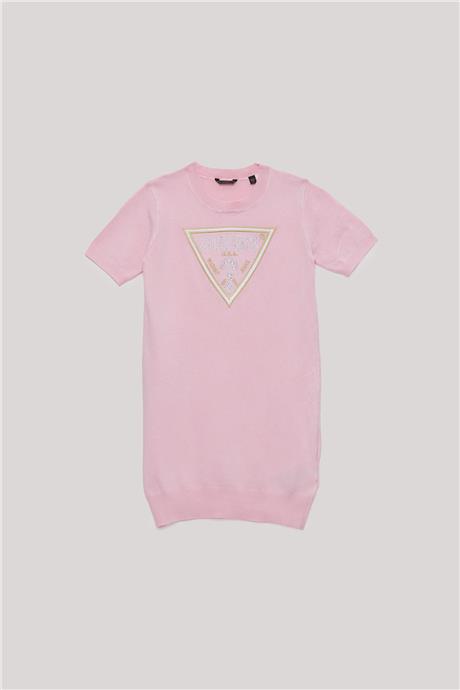 Guess Kız Çocuk Pembe Elbise