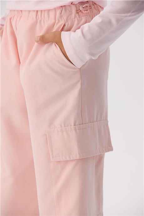 Guess Kız Çocuk Pembe Pantolon