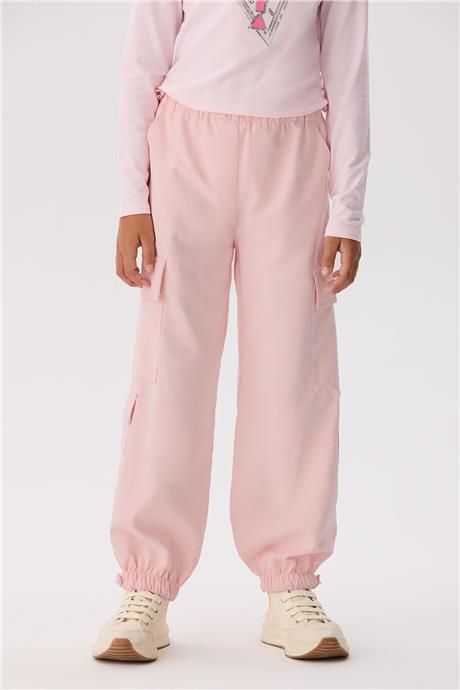 Guess Kız Çocuk Pembe Pantolon