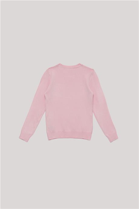 Guess Kız Çocuk Pembe Sweatshirt