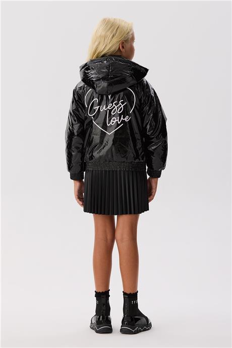 Guess Kız Çocuk Siyah Ceket